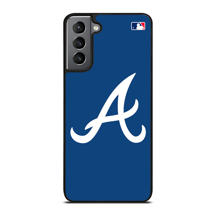 ATLANTA BRAVES MLB LOGO Samsung Galaxy S21 Plus Case Cover