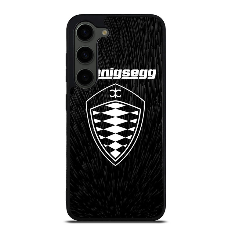 KOENIGSEGG LOGO BLACK PATTERN Samsung Galaxy S23 Plus Case Cover KOENIGSEGG LOGO BLACK PATTERN Samsung Galaxy S23 Plus Case Cover