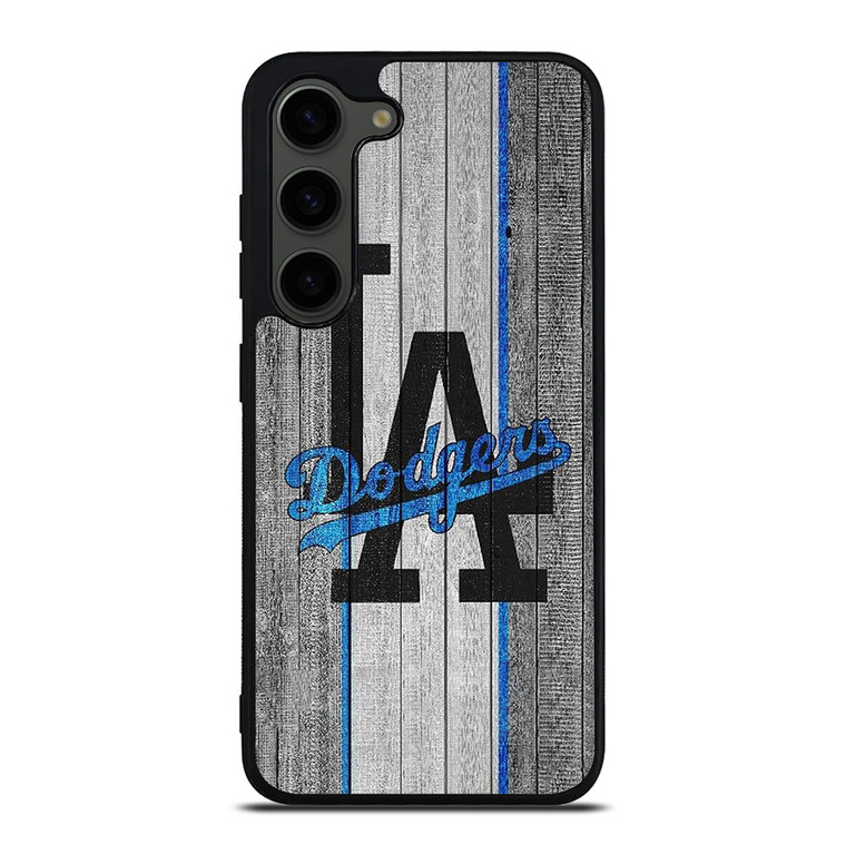 LA LOS ANGELES DODGERS WOODEN LOGO Samsung Galaxy S23 Plus Case Cover LA LOS ANGELES DODGERS WOODEN LOGO Samsung Galaxy S23 Plus Case Cover