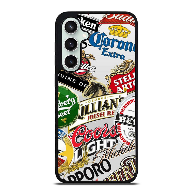 ALL BEER BRAND LOGO Samsung Galaxy S23 FE Case Cover ALL BEER BRAND LOGO Samsung Galaxy S23 FE Case Cover