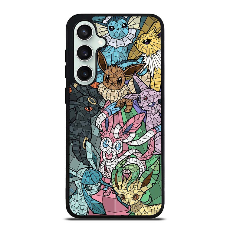 ALL POKEMON EEVEE MOZAIC Samsung Galaxy S23 FE Case Cover