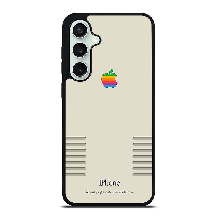 APPLE LOGO RETRO Samsung Galaxy S23 FE Case Cover