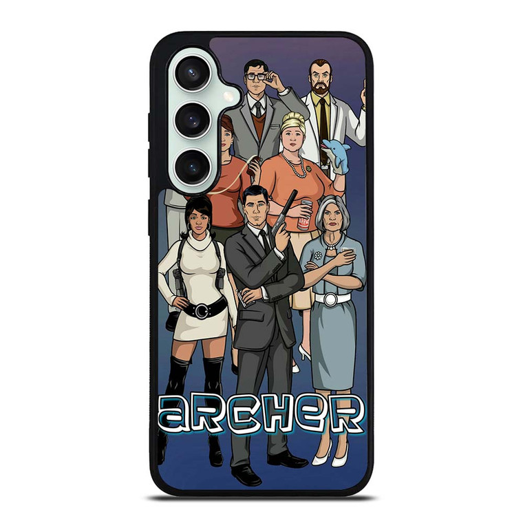 ARCHER CARTOON ALL CAST Samsung Galaxy S23 FE Case Cover ARCHER CARTOON ALL CAST Samsung Galaxy S23 FE Case Cover