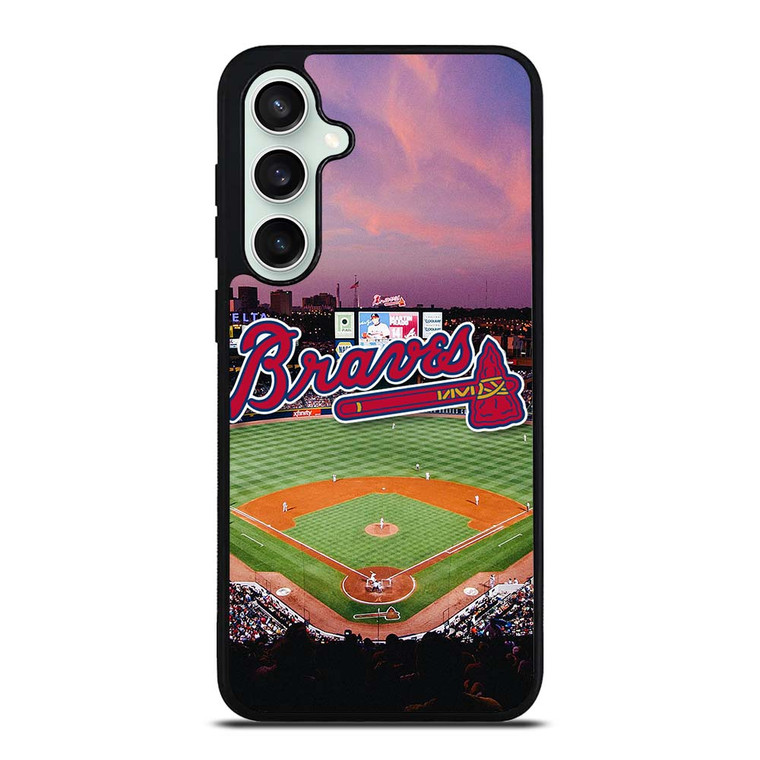 ATLANTA BRAVES BASEBALL ARENA Samsung Galaxy S23 FE Case Cover ATLANTA BRAVES BASEBALL ARENA Samsung Galaxy S23 FE Case Cover