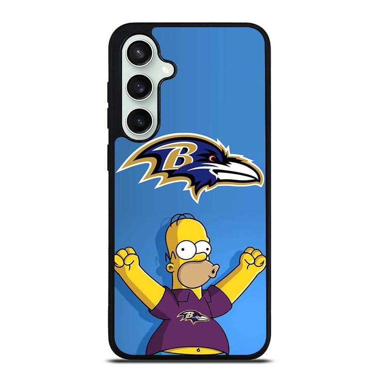 BALTIMORE RAVENS THE SIMPSON Samsung Galaxy S23 FE Case Cover