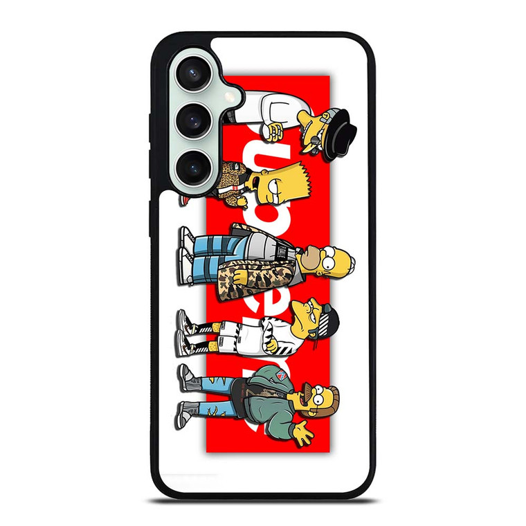 BART SIMPSON X SUPREME LOGO Samsung Galaxy S23 FE Case Cover