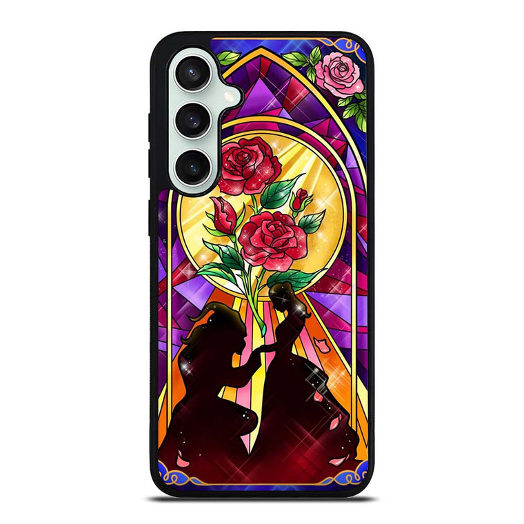 BEAUTY AND THE BEAST ROSE FLAWER Samsung Galaxy S23 FE Case Cover