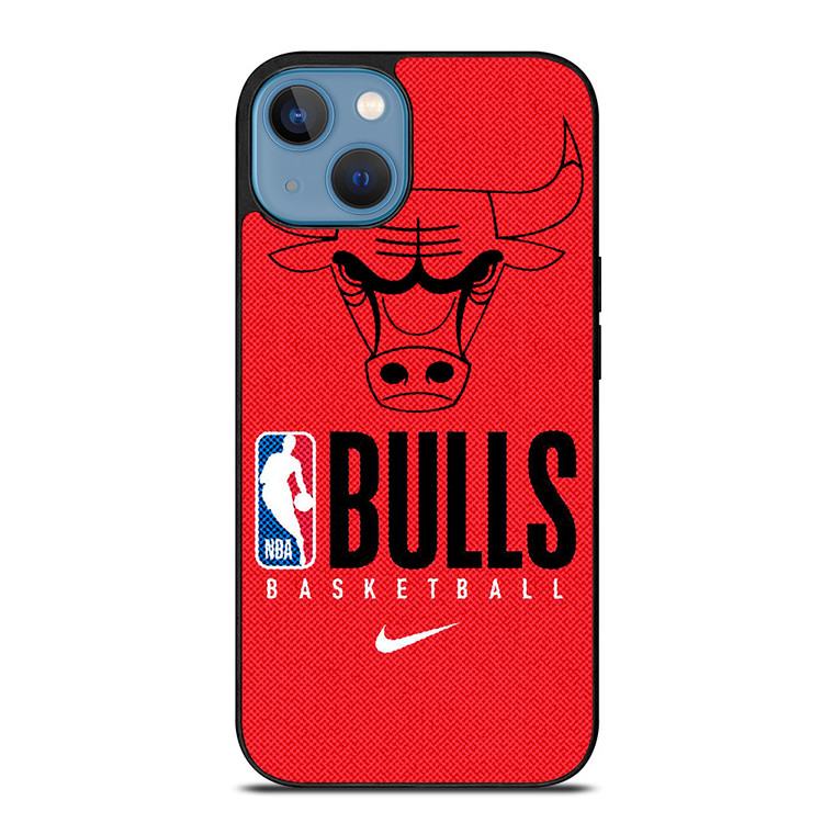 CHICAGO BULLS NBA BASKETBALL LOGO iPhone 13 Case Cover