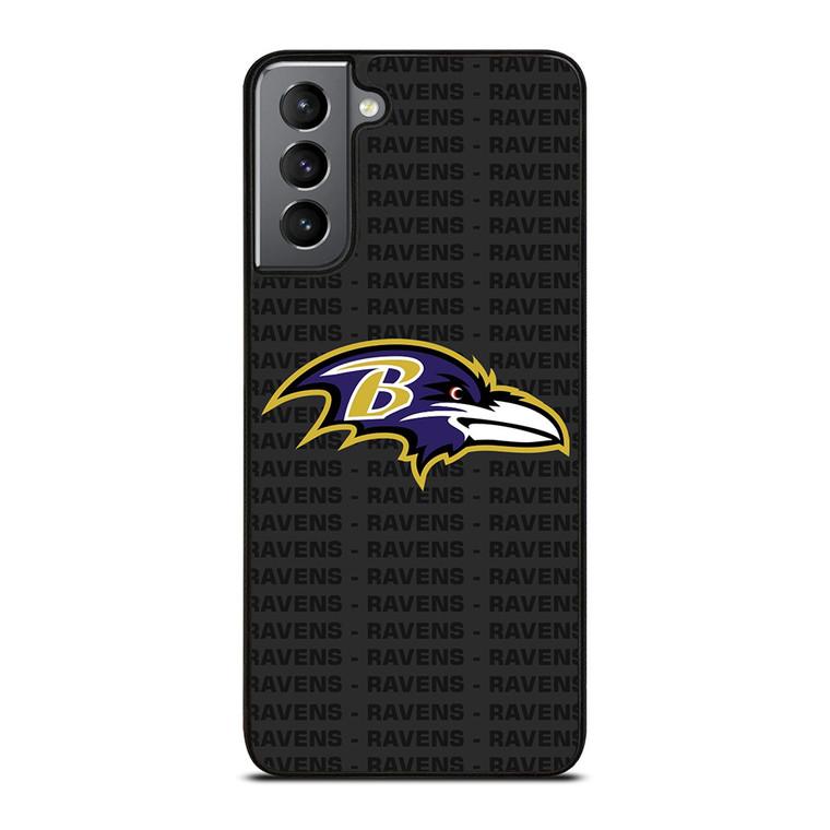BALTIMORE RAVENS FOOTBALL TEXT Samsung Galaxy S21 Plus Case Cover
