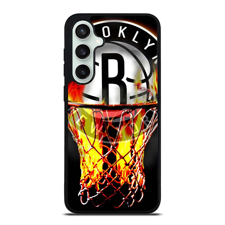 BROOKLYN NETS BASKETBALL RING Samsung Galaxy S23 FE Case Cover