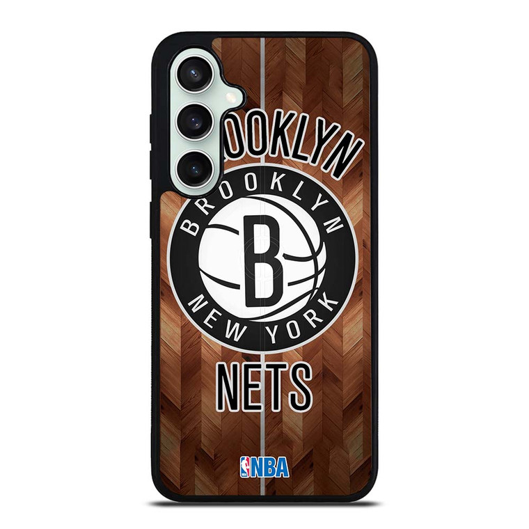 BROOKLYN NETS WOODEN LOGO Samsung Galaxy S23 FE Case Cover BROOKLYN NETS WOODEN LOGO Samsung Galaxy S23 FE Case Cover