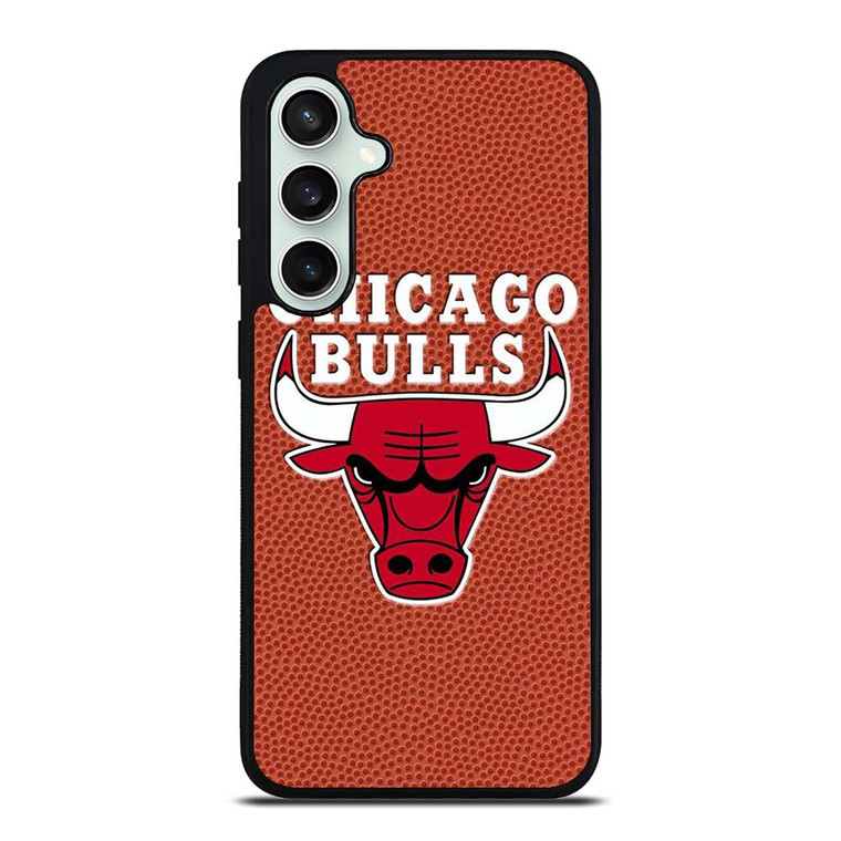 CHICAGO BULLS BASKETBALL EMBOSS Samsung Galaxy S23 FE Case Cover