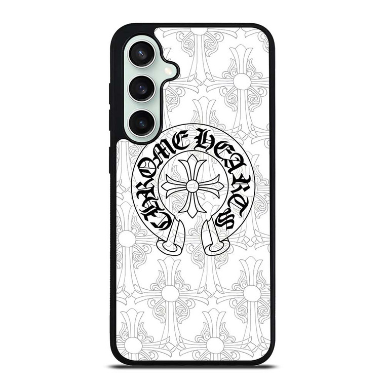 CHROME HEARTS WHITE Samsung Galaxy S23 FE Case Cover