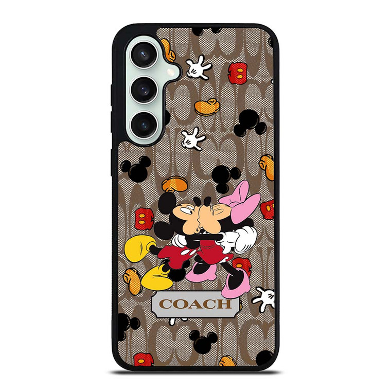 COACH MICKEY MINNIE MOUSE KISS Samsung Galaxy S23 FE Case Cover
