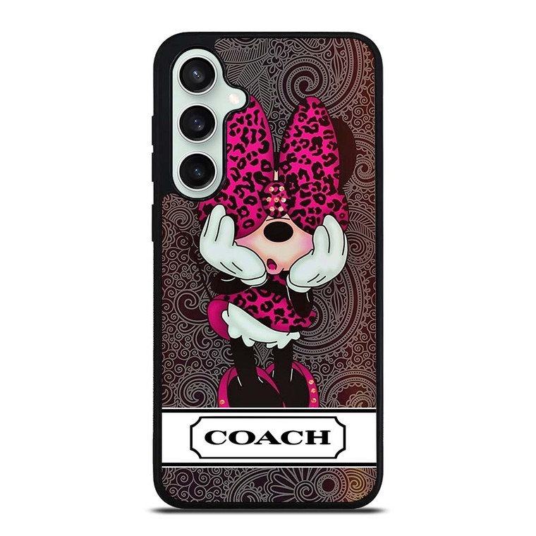 COACH NEW YORK MINNIE MOUSE CUTE Samsung Galaxy S23 FE Case Cover