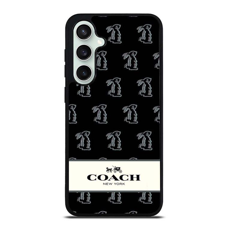 COACH NEW YORK BUNNY Samsung Galaxy S23 FE Case Cover COACH NEW YORK BUNNY Samsung Galaxy S23 FE Case Cover
