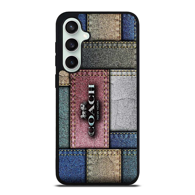 COACH NEW YORK LOGO JEANS  Samsung Galaxy S23 FE Case Cover