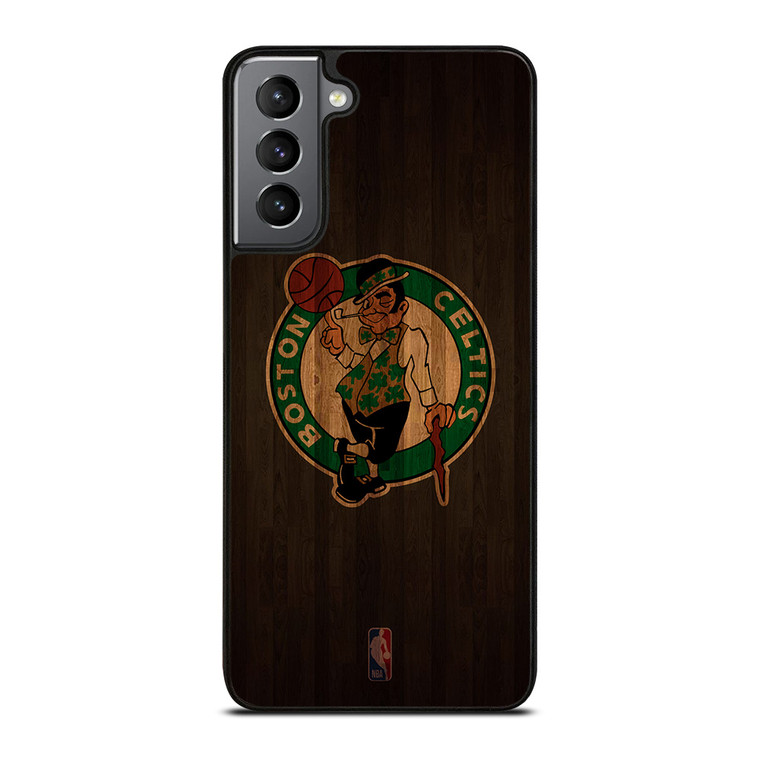 BOSTON CELTICS BASKETBALL COURT NBA Samsung Galaxy S21 Plus Case Cover