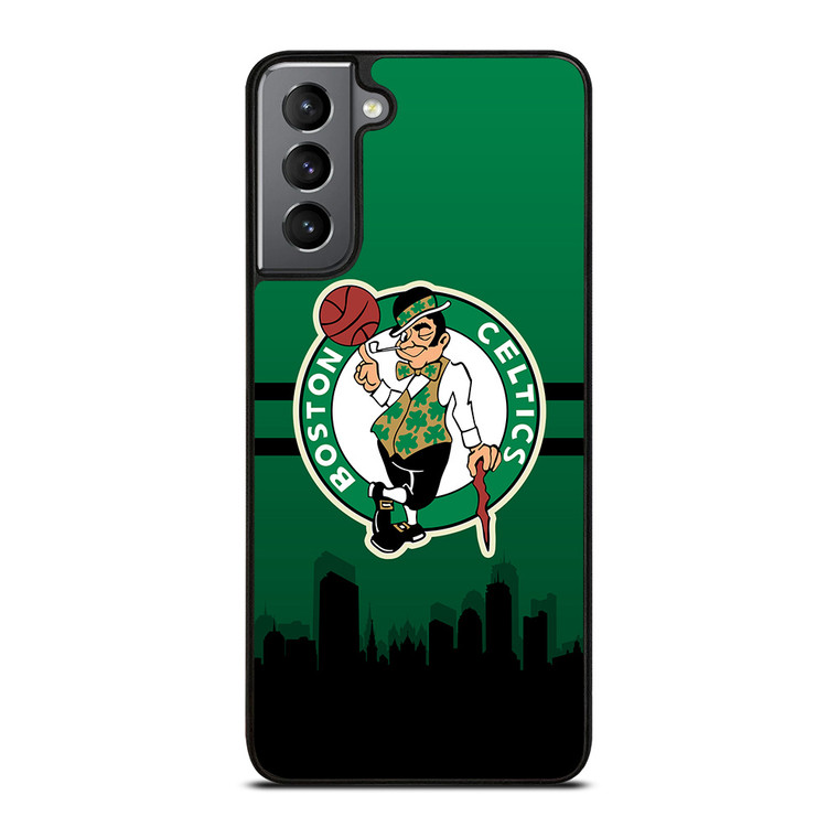 BOSTON CELTICS NBA SKYLINE Samsung Galaxy S21 Plus Case Cover