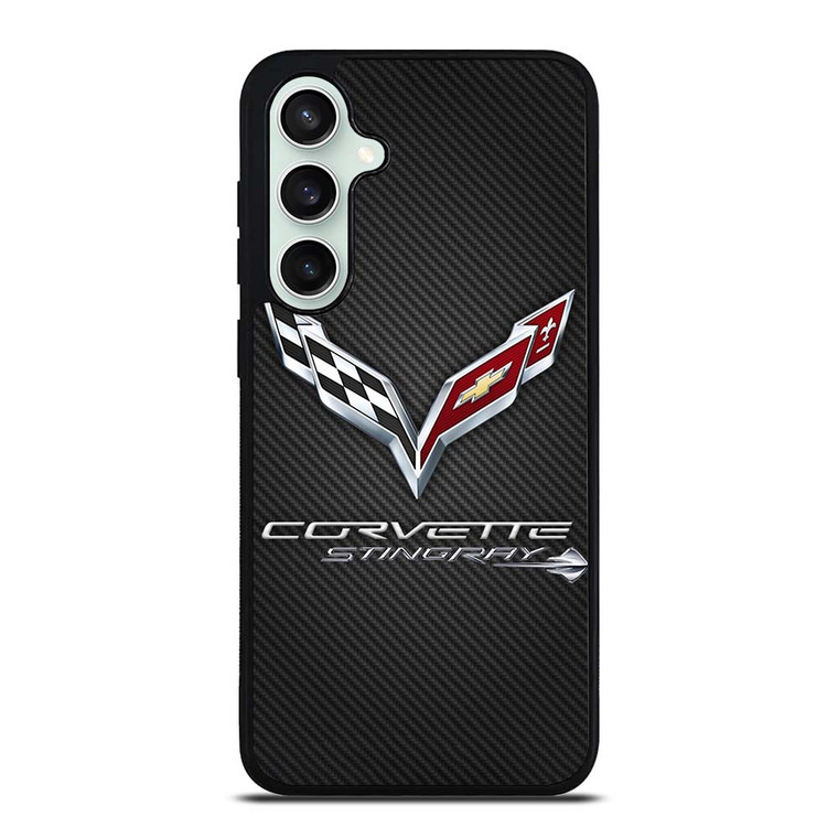 CORVETTE STINGRAY C7 CARBON LOGO Samsung Galaxy S23 FE Case Cover