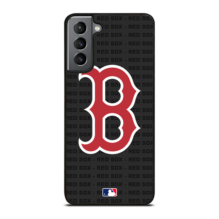 BOSTON RED SOX BASEBALL BLACK Samsung Galaxy S21 Plus Case Cover