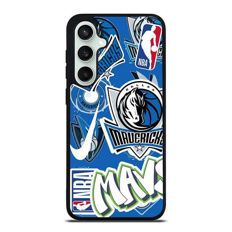 DALLAS MAVERICKS NBA STICKER BOMB Samsung Galaxy S23 FE Case Cover