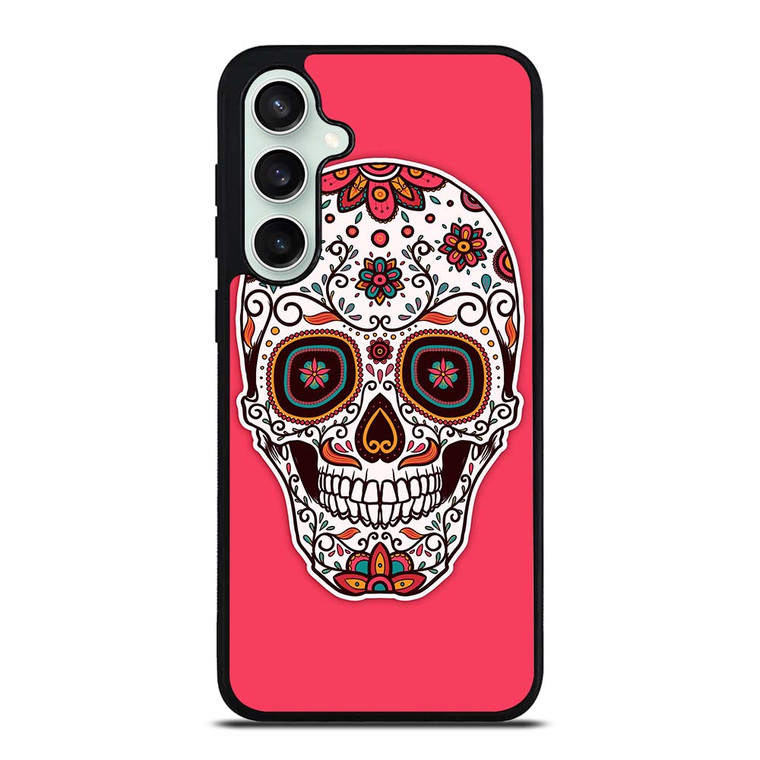 DAY OF THE DEAD PINK Samsung Galaxy S23 FE Case Cover