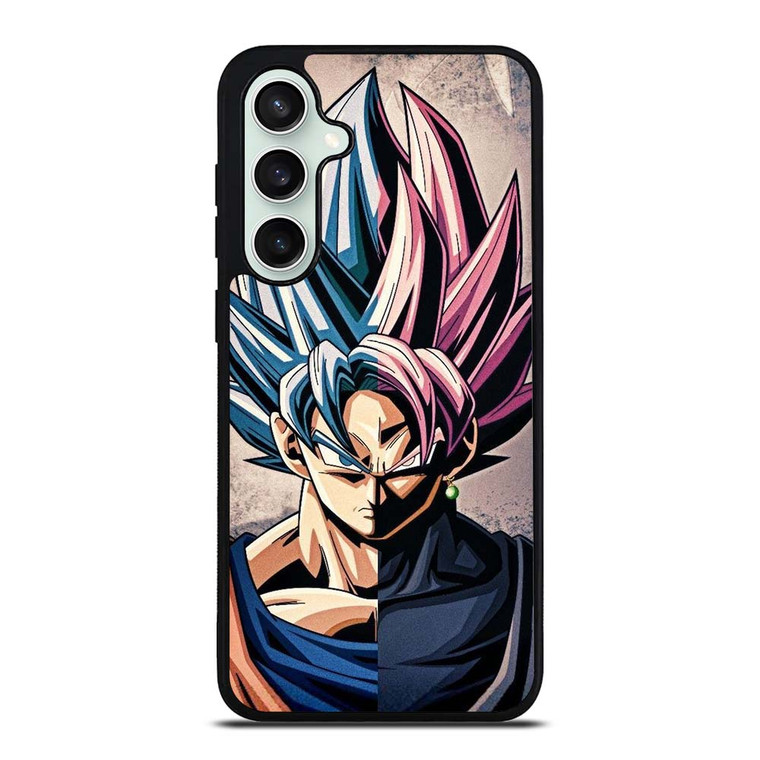 DRAGON BALL GOKU AND BLACK GOKU FACE Samsung Galaxy S23 FE Case Cover