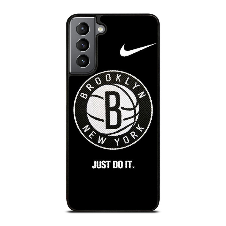 BROOKLYN NETS NBA BASKETBALL LOGO 3 Samsung Galaxy S21 Plus Case Cover