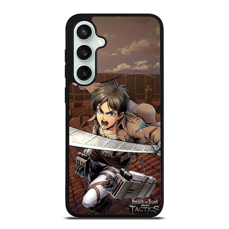 EREN YEAGER ATTACK ON TITAN TACTICS Samsung Galaxy S23 FE Case Cover