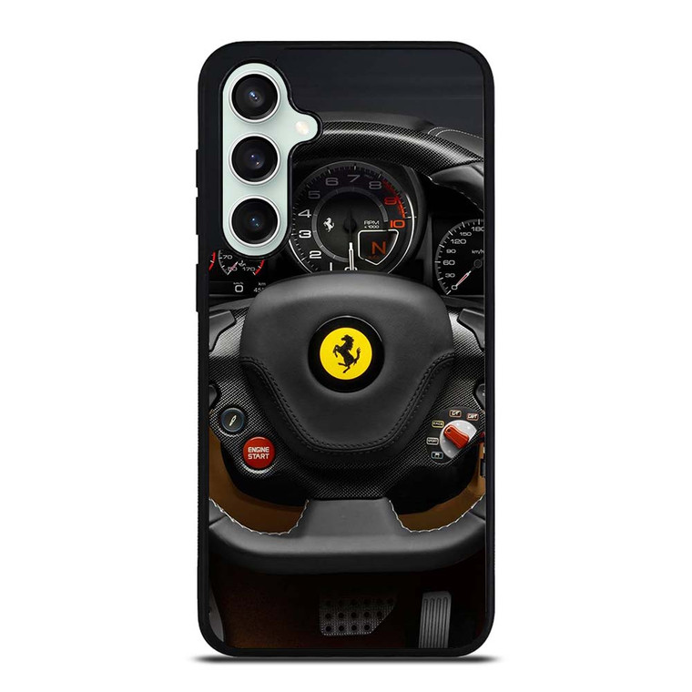 FERRARI STEERING WHEEL Samsung Galaxy S23 FE Case Cover