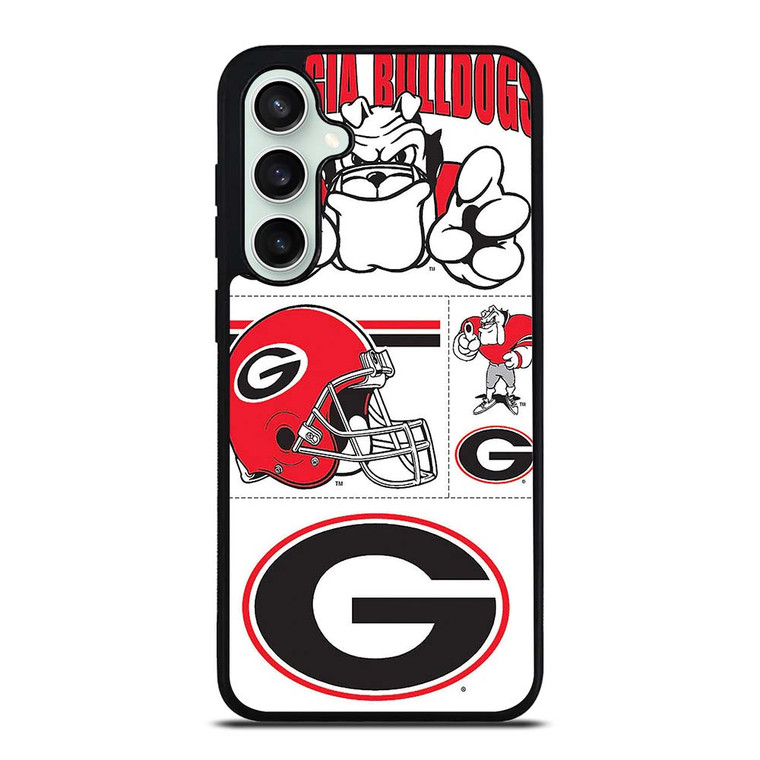GEORGIA BULLDOGS STICKER COLLECTION Samsung Galaxy S23 FE Case Cover
