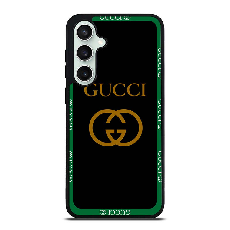 GUCCI ROUND BLACK Samsung Galaxy S23 FE Case Cover