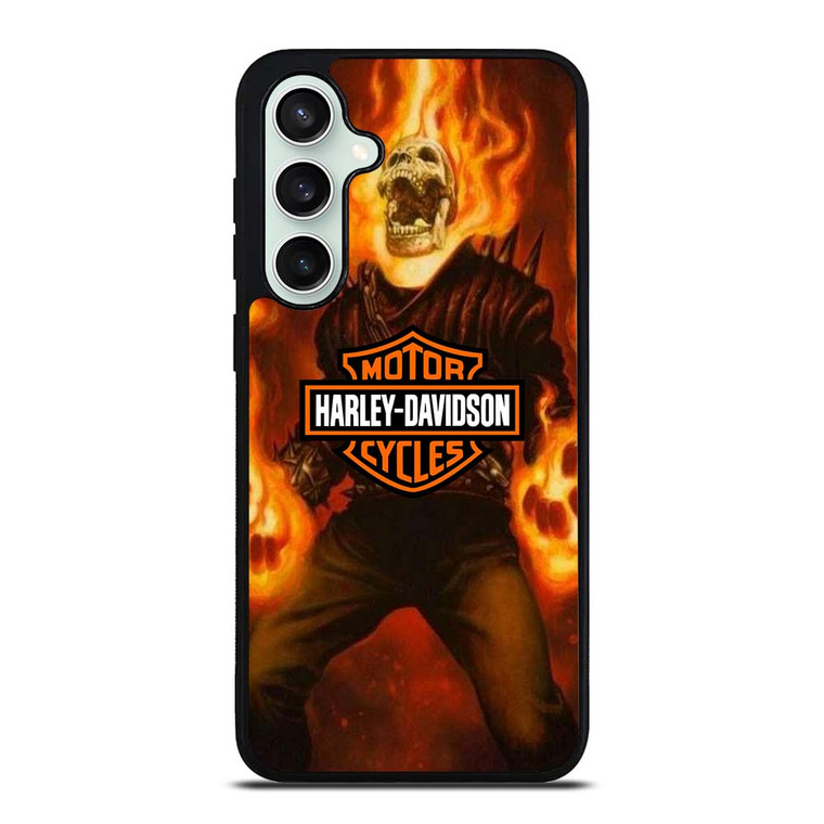 HARLEY DAVIDSON GHOST RIDER Samsung Galaxy S23 FE Case Cover