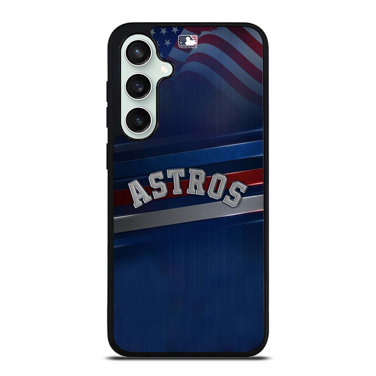 HOUSTON ASTROS AMERICAN FLAG Samsung Galaxy S23 FE Case Cover