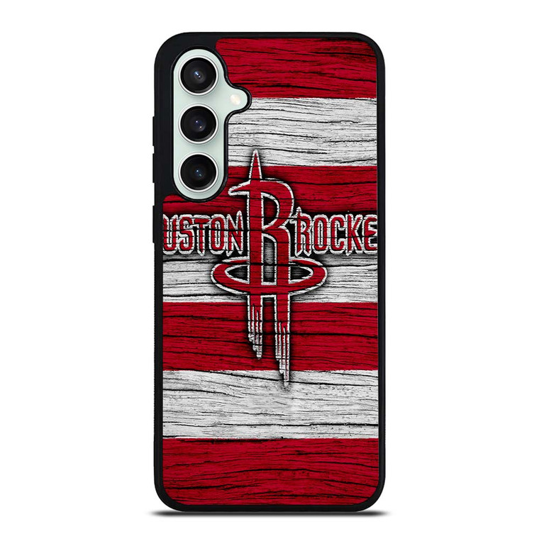 HOUSTON ROCKETS WOODEN LOGO Samsung Galaxy S23 FE Case Cover