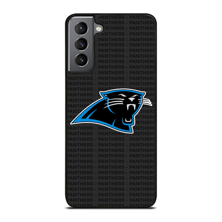 CAROLINA PANTHERS FOOTBALL TEXT Samsung Galaxy S21 Plus Case Cover