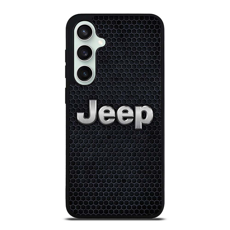 JEEP BLACK METAL LOGO Samsung Galaxy S23 FE Case Cover