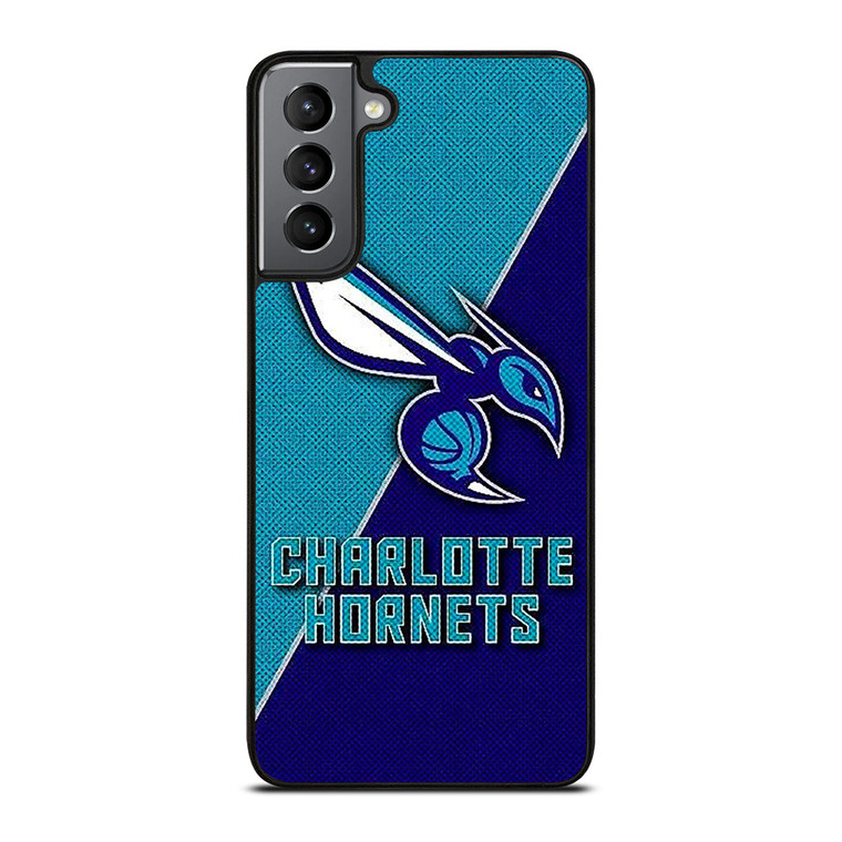 CHARLOTTE HORNETS NBA BASKETBALL LOGO Samsung Galaxy S21 Plus Case Cover