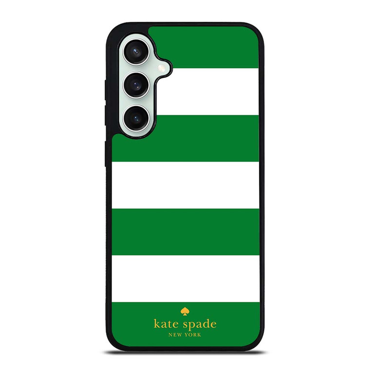 KATE SPADE GREEN STRIPE Samsung Galaxy S23 FE Case Cover