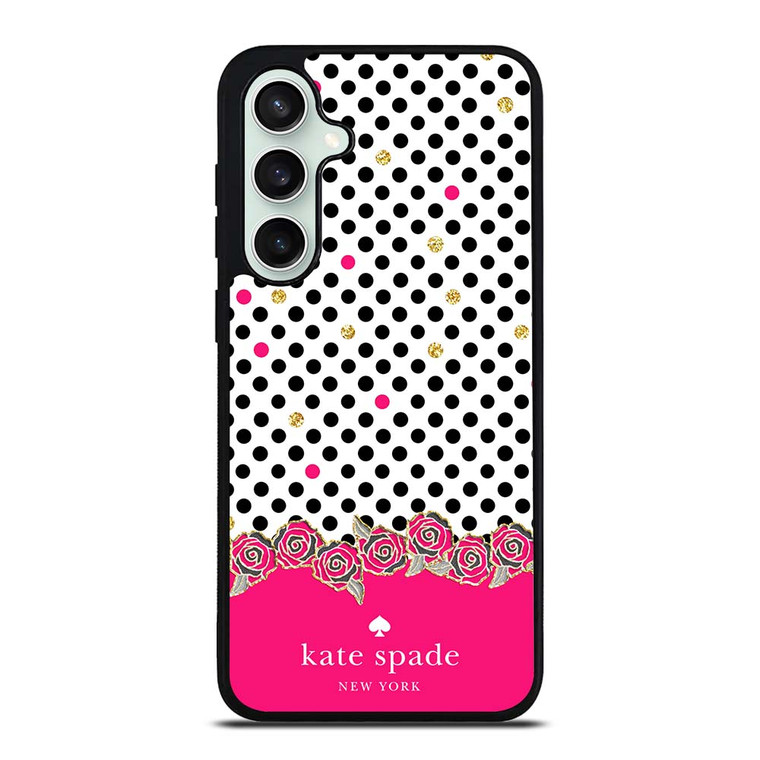 KATE SPADE PINK POLKADOTS Samsung Galaxy S23 FE Case Cover