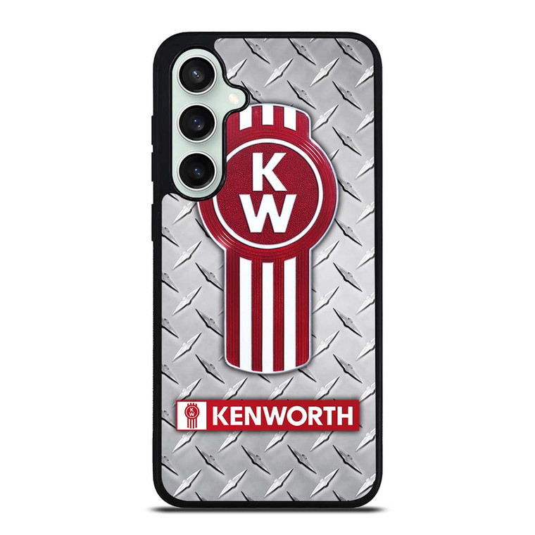 KENWORTH TRUCKS METAL PLATE Samsung Galaxy S23 FE Case Cover