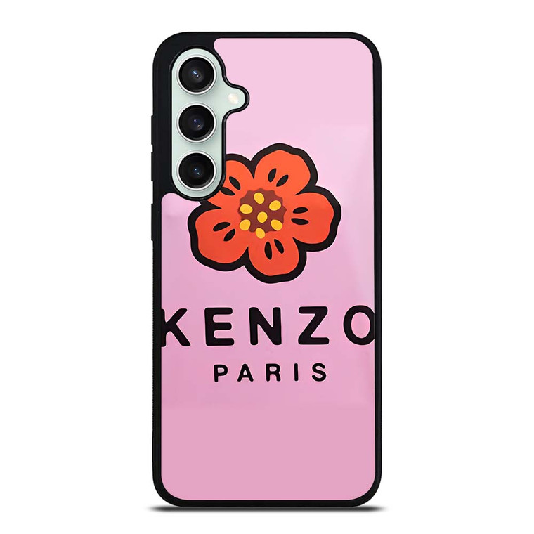 KENZO PARIS PINK FLOWER Samsung Galaxy S23 FE Case Cover