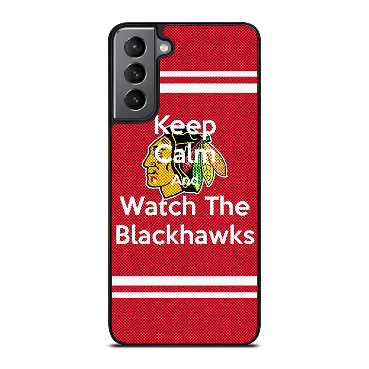 CHICAGO BLACKHAWKS NHL HOCKEY FANS 2 Samsung Galaxy S21 Plus Case Cover