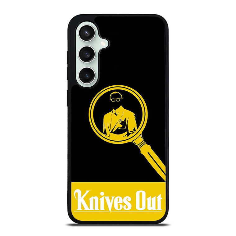 KNIVES OUT DANIEL CRAIG SILHOUETTE Samsung Galaxy S23 FE Case Cover