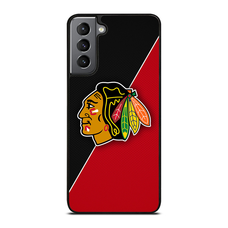 CHICAGO BLACKHAWKS NHL HOCKEY LOGO Samsung Galaxy S21 Plus Case Cover