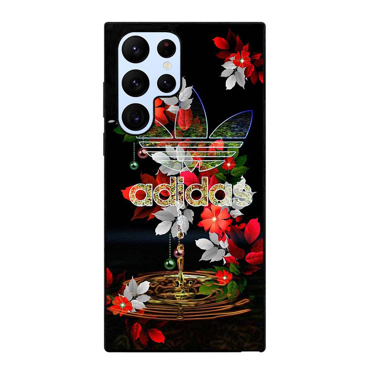 ADIDAS FLOWER PATTERN Samsung Galaxy S22 Ultra Case Cover