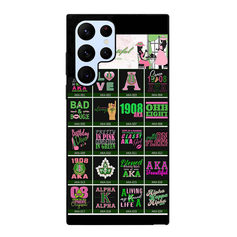 AKA PINK COLLAGE Samsung Galaxy S22 Ultra Case Cover AKA PINK COLLAGE Samsung Galaxy S22 Ultra Case Cover