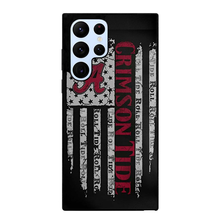 ALABAMA CRIMSON TIDE FLAG MLS Samsung Galaxy S22 Ultra Case Cover