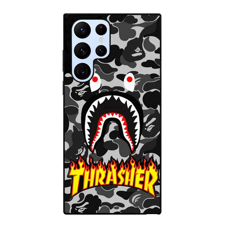 BAPE SHARK THRASHER Samsung Galaxy S22 Ultra Case Cover